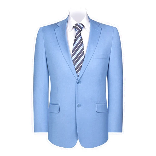 AMY ZHU Men's Sport Coat Classic Fit 2 Button Stretch Blazer Suit Jacket
