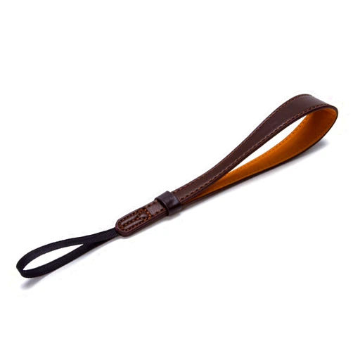 G-raphy Leather Camera Strap Dslr SLR Wrist Strap for Mirrorless, Point & Shoot and Pro DSLR cameras (Coffee)