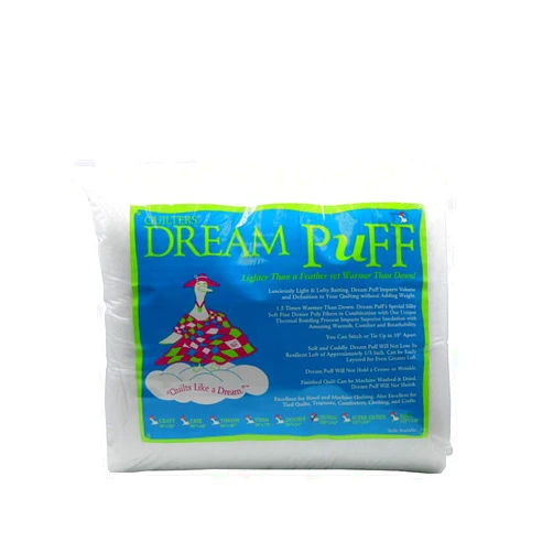 Quilters Dream Puff White Poly Queen Batting