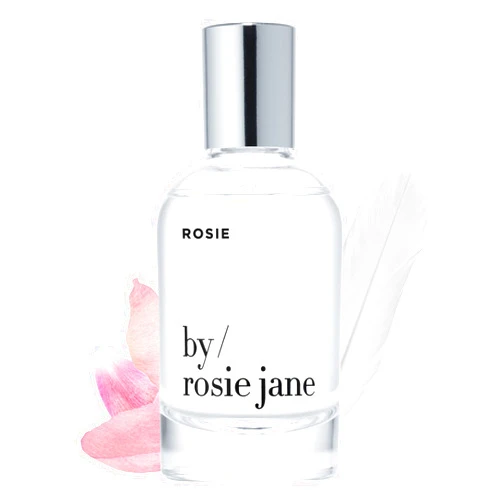 By Rosie Jane Eau De Parfum Spray (Rosie) - Clean Fragrance for Women - Essential Oil Mist with Notes of Sheer Musk, Vanilla, Sweet Rose - Paraben Free, Vegan, Cruelty Free, Phthalate Free (50ml)