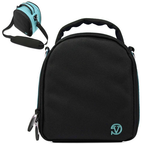 Vangoddy Laurel Sky Blue Carrying Case Bag for Panasonic Camcorders