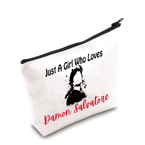 MEIKIUP V-pire Gift Team D Makeup Bag V-pire Fandom Gift Who Loves D S Travel Cosmetic Bag (Loves D bag)