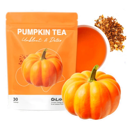 DALAMHARI Pumpkin Tea | 30T | Pumpkin Puree Chupa Panza 3 Ballerina tea Hey Girl Smooth Move Te Divina Pinalim Tea Decaf Tea Bags Flat Tummy Jujube Dates Dieters Bigelow Sweet Dreams Positive Energy