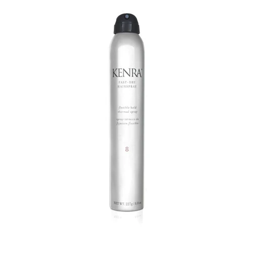 Kenra Fast Dry Hairspray 8 | Flexible Hold Thermal Spray | Multifunctional Spray, Ideal For Both Styling & Finishing | Lightweight, Instant Control | All Hair Types