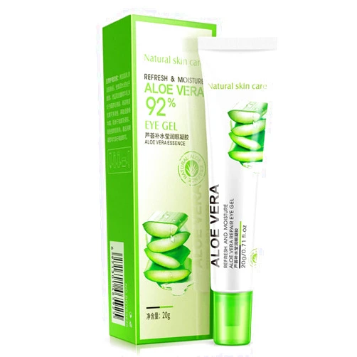 BIOAQUA Aloe Vera hydrating Eye Gel Cream Reduces Dark Circles Moisturizes No Eyes Bags Guaranteed 20g