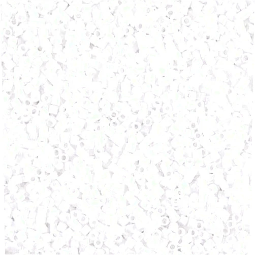 Miyuki Delica Cylinder/Seed Beads DBS0200/DBS200 Opaque White 15/0 5 Grams
