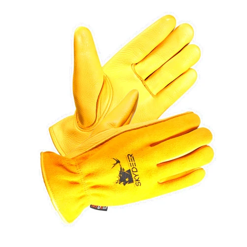 SKYDEER Full Super Soft Deerskin Leather Work Gloves (SD2212/M)
