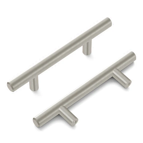 Hickory Hardware Bar Pulls Collection Pull 3 Inch Center to Center Stainless Steel Finish
