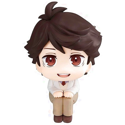QAHEART Oikawa Tooru Figure Model, 10cm Q Ver Anime Cake Topper Figure Model, Cartoon Character Noodles Stopper Handmade Collectible for Fans