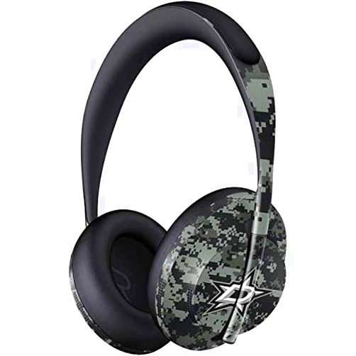 Skinit Decal Audio Skin Compatible with Bose Noise Cancelling Headphones 700 - Officially Licensed NHL Dallas Stars Camo Design