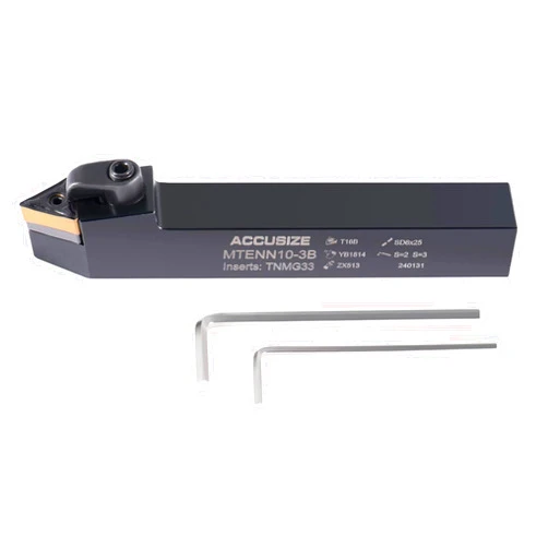 Accusize Industrial Tools Mten Tool Holders with Tnmg Carbide Inserts