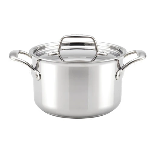 Breville Thermal Pro Clad Stainless Steel 4-Quart Covered Saucepot