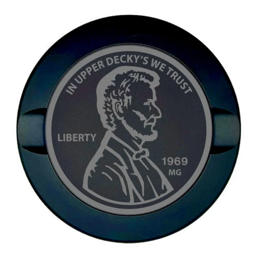 Syn Tin Edition 015: Liberty | Snus Can | Snus Container | Zyn Metal Can | Metal Zyn Container | Zyn Holder | Metal Snus Container | Smell Proof Container | Aluminum Zyn Container (Black)