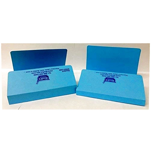 BioRx Laboratories Pharmacy Prescription Folder - Rx Folder - 1 inch Spine - Fits 150 to 200 prescriptions - Blue - 100 per Pack by BioRx