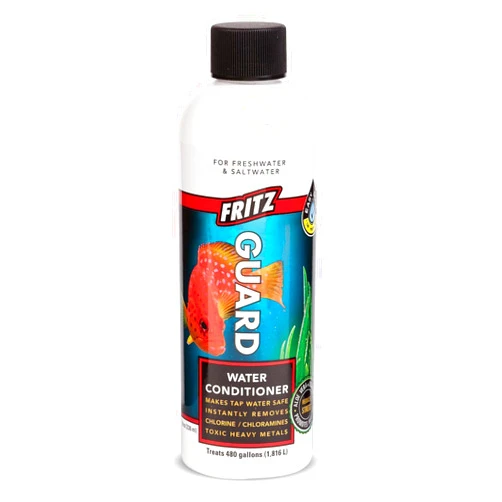 Fritz Aquatics FritzGuard Water Conditioner/Dechlorinator Makes Tap Water Safe for Fresh & Salt Water Aquariums (8-Ounce)