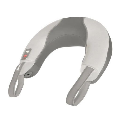Homedics Pro Therapy Vibration Neck Massager with Soothing Heat, Portable Pain Relief Massage for Stiff Neck Muscles, Soothing Heat for Tension and Stress Release, Customizable Speeds