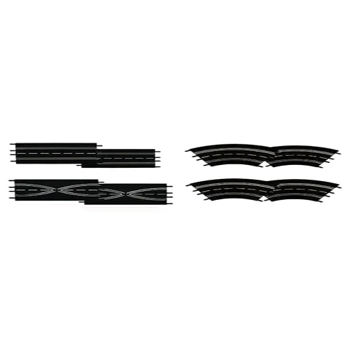 Carrera Of America Digital/Evolution Extension Set, 8-Piece , Black