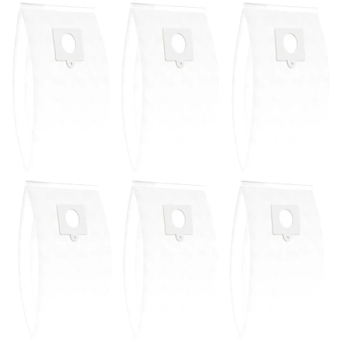 Tyhocent 6 Pack 53292 Sears Style Q/C HEPA Cloth Vacuum Bags for Kenmore Canister 5055, 50557, 50558, 53291, 21814, 81214,BC3005, BC7005, Replace Part 20-53292, 20-50410