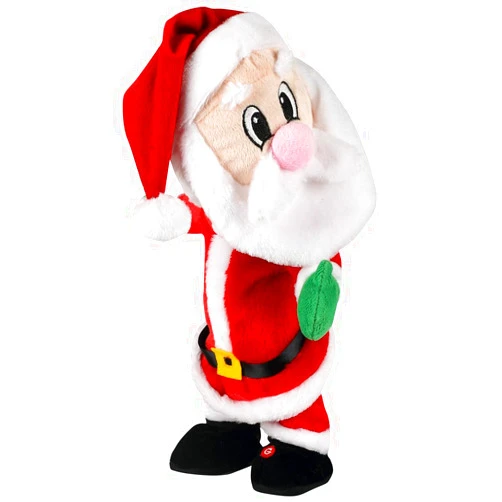 Gemmy Twerking Santa Bluetooth Plush – Compatible with Alexa
