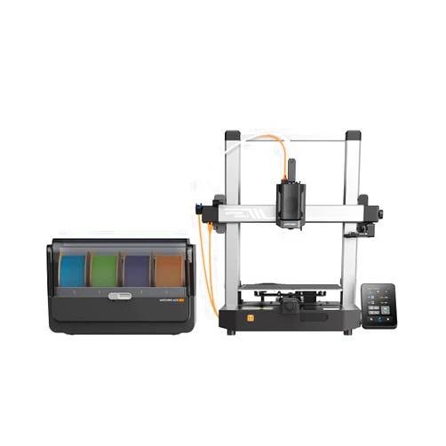 Anycubic Kobra 3 Bundle Anycubic ACE Pro, Multi Color 3D Printer Automatically Filament System, Filament Dryer Box and Anycubic Kobra 3 3D Printer, 600mm/s Max High Speed