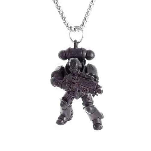 TPVJEWELRY New 2025 Fashion New Kung Fu Muscle Man Pendant Necklace Men's Domineering Character Hercules Monster Hip Hop Rock Cool Jewelry Fashion Accessories Creative Gift