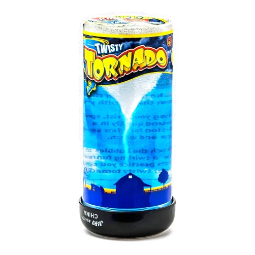 JA-RU Tornado-Maker Toy (1 Pack) Make Your Own Small Tornado. Shake, Spin and Watch. Science Kit-Weather Toys and Physics Toys for Kids. Learning Education Toys. Party Favor Birthday Gifts. 5462-1A