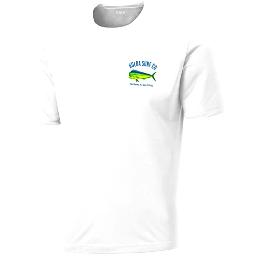 Joe's USA Koloa Surf Moisture Wicking Graphic Dri-Equip Shirts in Regular Big & Tall Sizes