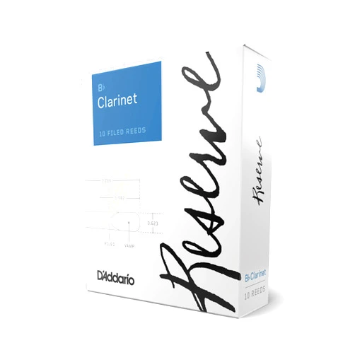 Rico D'Addario Reserve Bb Clarinet Reeds, Strength 3.0, 10-pack