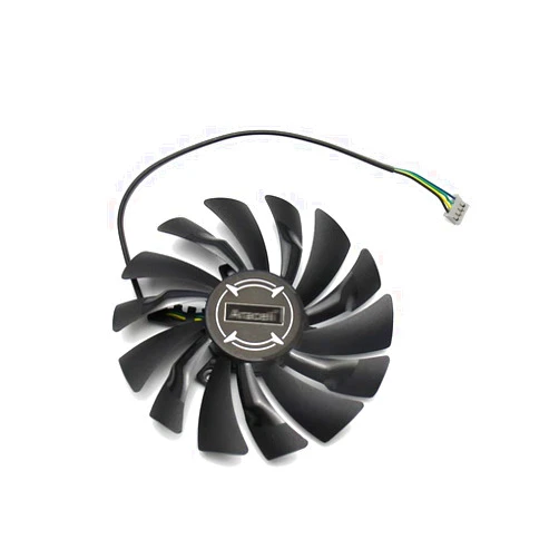 WWWFZS Graphics fanGraphics Card Cooling Fan PLD10010S12HH 12V 0.40A 4Pin 95Mm GTX1070 Mini Fit for MSI GTX 1070 AERO ITX Graphics Card Cooler Cooling FanGraphics Card Fans Graphics Card Cooling Fan (Color: