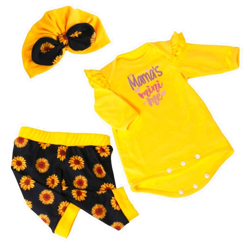Milidool Reborn Dolls Baby Clothes Pink Outfits for 20