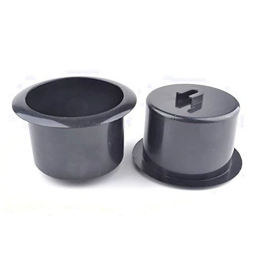luzen 2 Pcs Black Plastic Recliner-Handles Replacement Cup Holder Insert for Sofa Boat Rv Couch Recliner Car Truck Poker Table