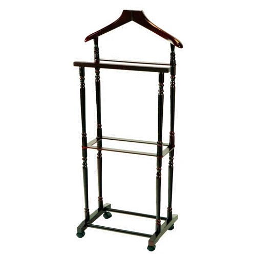 Frenchi Furniture Coat Rack, Mahogany
