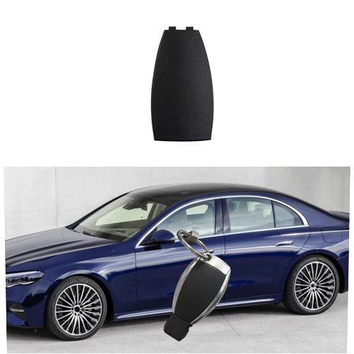 PACLVIO Car Key Rear Cover Replacement, Key Fob Cover, Car Accessories Key Shell Case Compatible with Mercedes Benz B-Class C-Class E-Class W204 3 Buttons Car Key Fob Case