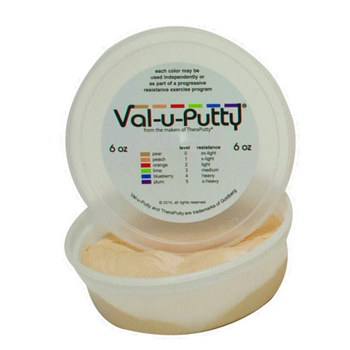 Fabrication Enterprises Val-u-Putty W72101 Exercise Putty, Pear, XX-Soft, 6 oz.