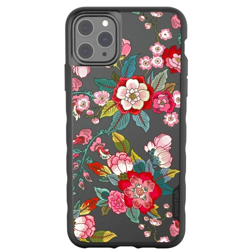 Smartish - Vintage Floral iPhone 11 Pro Max Slim Case - Gripmunk [Lightweight+Protective] Drop Tested Cell Phone Cover with Raised Camera & Screen Protection for Apple iPhone 11 Pro Max