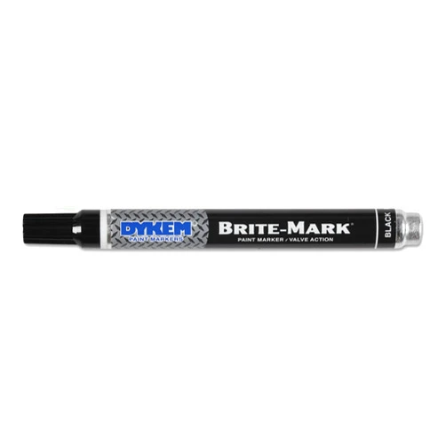 DYKEM BRITE-MARK Medium Tip Paint Marker, Black