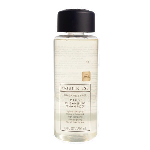 Kristin Ess Hair Fragrance Free Daily Cleansing Shampoo, Lightly Clarifying, Shine Enhancing, Vegan, Paraben, Sulfate, Phthalate and Silicone Free, Gluten Free, 10 fl. oz. - Pack of 1