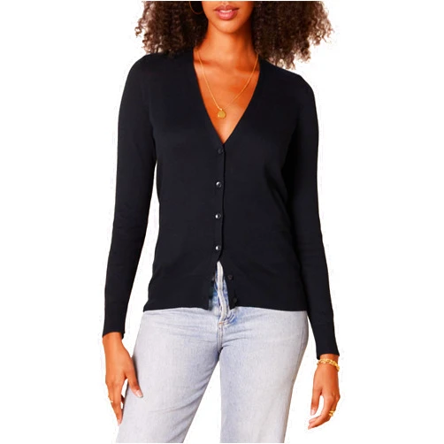 Amazon Essentials Women's Lightweight V-Neck Cardigan Sweater (Available in Plus Size)