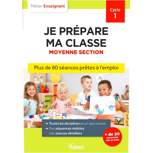 French Edition by Danièle Adad (Author), Valérie Bouquillon-Sadaune (Author, Co-editor), Marianne CARON (Author), Nadine DEJAIGHER (Author), Virginie DUQUENOY (Author), Virginie LAMBADARIS (Author), Martine PAWLAK (Author), Ève Santhune (Author), Cyrielle SCICCHITANO (Author), Marie-Ange WILK (Author), Marc Loison (Co-editor) & 8 more Professeur des écoles - Je prépare ma classe de Moyenne Section - Cycle 1: Séances prêtes à l'emploi pour la MS