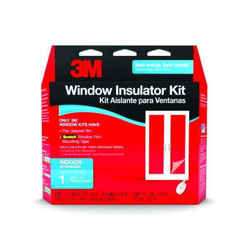 3M Indoor Patio Door Insulation, Insulator Kit for 6'-8