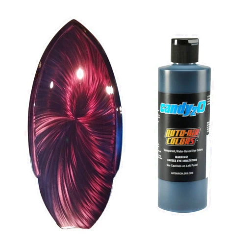 Createx Auto-Air Colors Candy2o Black 4664 2oz Waterborne Custom Paints