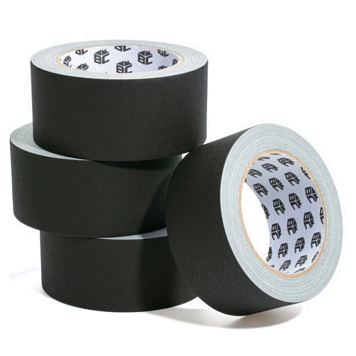Bates Choice Bates- Gaffers Tape 2 Inch x 23 Yard, 4 Pack, Black Tape, Black Gaff Tape 2 Inch, Black Gaffer Tape 2 Inch, Gaffing Tape, Floor Tape, Gaffers Tapes, Cord Tape, Gaffer's Tape, Stage Tape