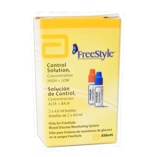 FreeStyle Control Solution High/Low - 2 x 4.0ml bottles
