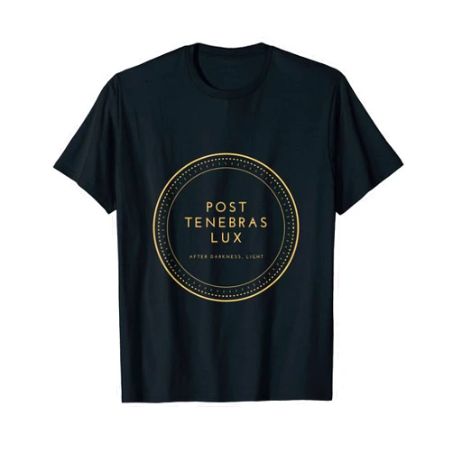 ReformedWear Post Tenebras Lux Reformed Christian Tee Gift Women T-Shirt