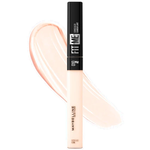 Maybelline New York Fit Me Liquid Concealer Makeup, Natural Coverage, Lightweight, Conceals, Covers Oil-Free, Fair, 1 Count (Packaging May Vary)