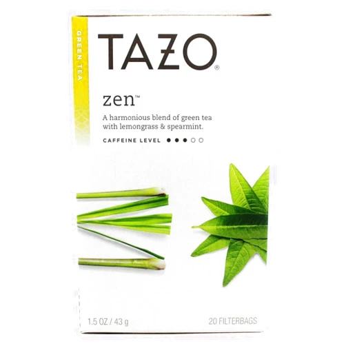 Tazo Zen Green Tea, 20 Count (Pack of 2)