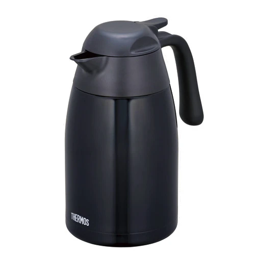 THERMOS THX-1500K BPTG503 Stainless Steel Tabletop Pot, Black
