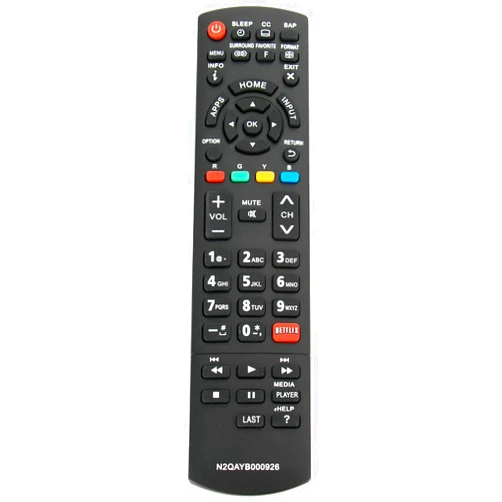 AIDITIYMI N2QAYB000926 Replace Remote Supports for Panasonic Viera TV TC-42AS630 TC-39AS530 TC-40AS520 TC-39AS530U TC-40AS520U TC-42AS630U TC-50AS530 TC-55AS530 TC-50AS530U TC-50AS530UE TC-50AS630 TC-50AS630U
