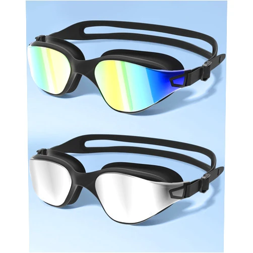 MOXTOYU Swimming Goggles 2 Pack, Professional Anti Fog No Leaking UV Protection Swim Goggles for Women Men Adult Youth