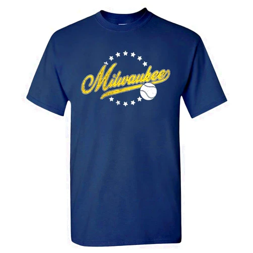 Xtreme Apparrel Team Vintage Style Men's T-Shirt for Baseball Fans